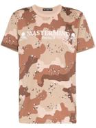 Mastermind Japan Camouflage Print T-shirt - Brown