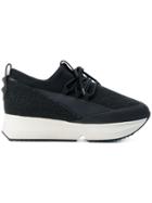 Alexander Smith Platform Lace-up Sneakers - Black