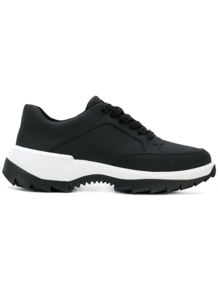 Camper Contrast Sole Sneakers - Black