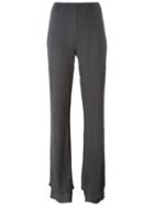 Romeo Gigli Vintage Micro Pleat Trousers - Grey