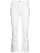 Citizens Of Humanity Cropped Raw Hem Skinny Jeans - White