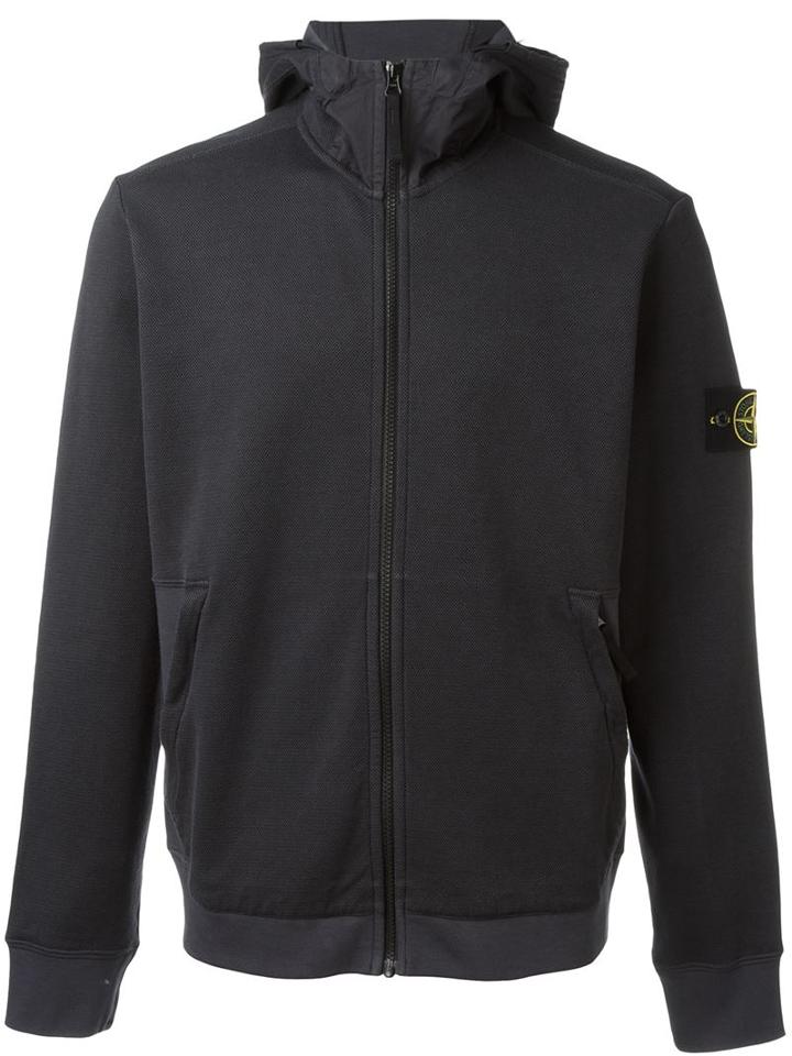 Stone Island Zipped Hoodie