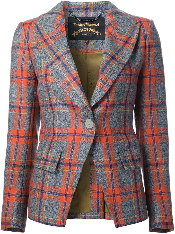 Vivienne Westwood Anglomania 'tartan New Bag' Jacket