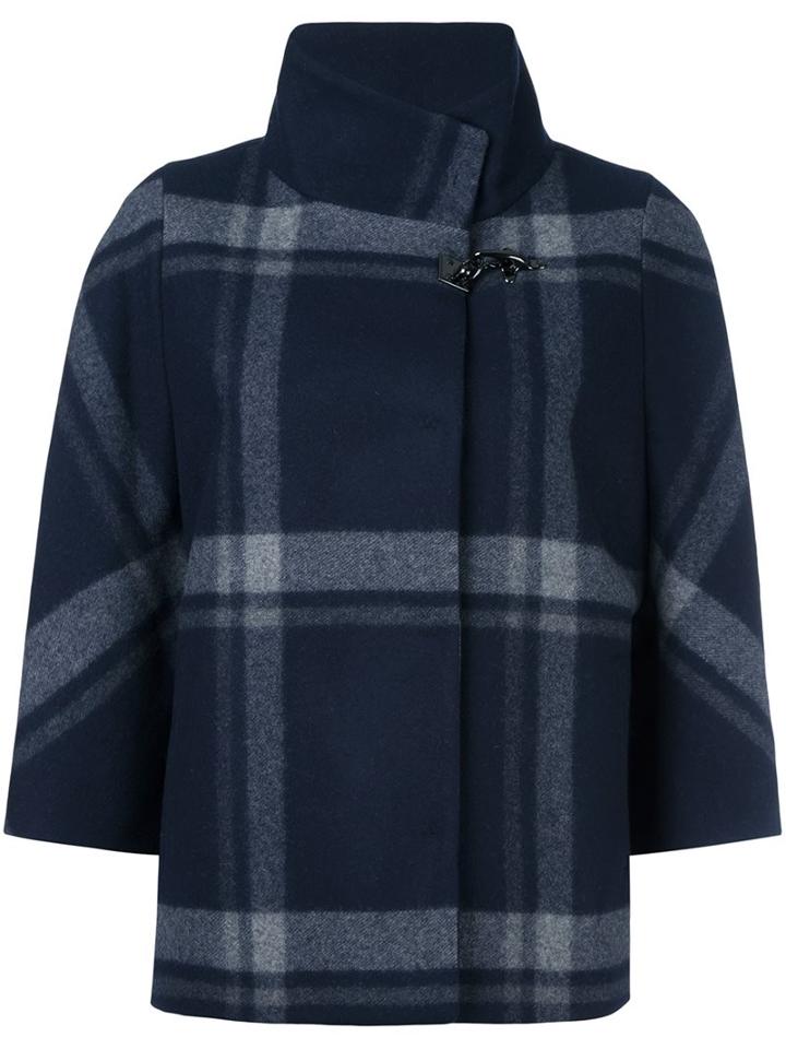Fay Checked Cape