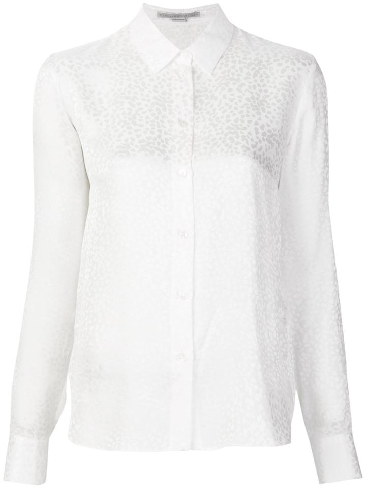 Stella Mccartney Textured Button Shirt - White