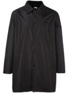 Stussy Long Coach Jacket, Men's, Size: Large, Black, Polyester
