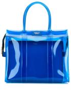 Essentiel Antwerp Solomon Transparent Tote Bag - Blue