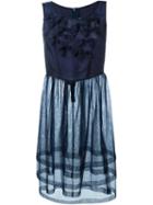 Comme Des Garçons Girl Front Ruffle Flounced Dress