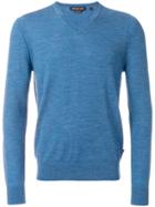 Michael Kors V-neck Sweater - Blue