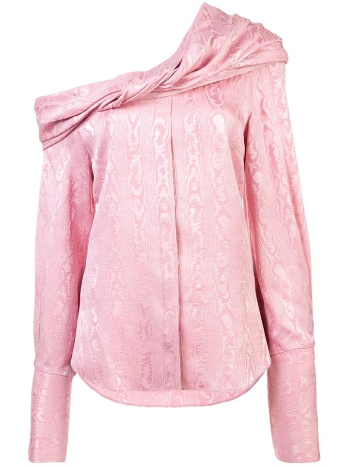Hellessy One Shoulder Blouse - Pink