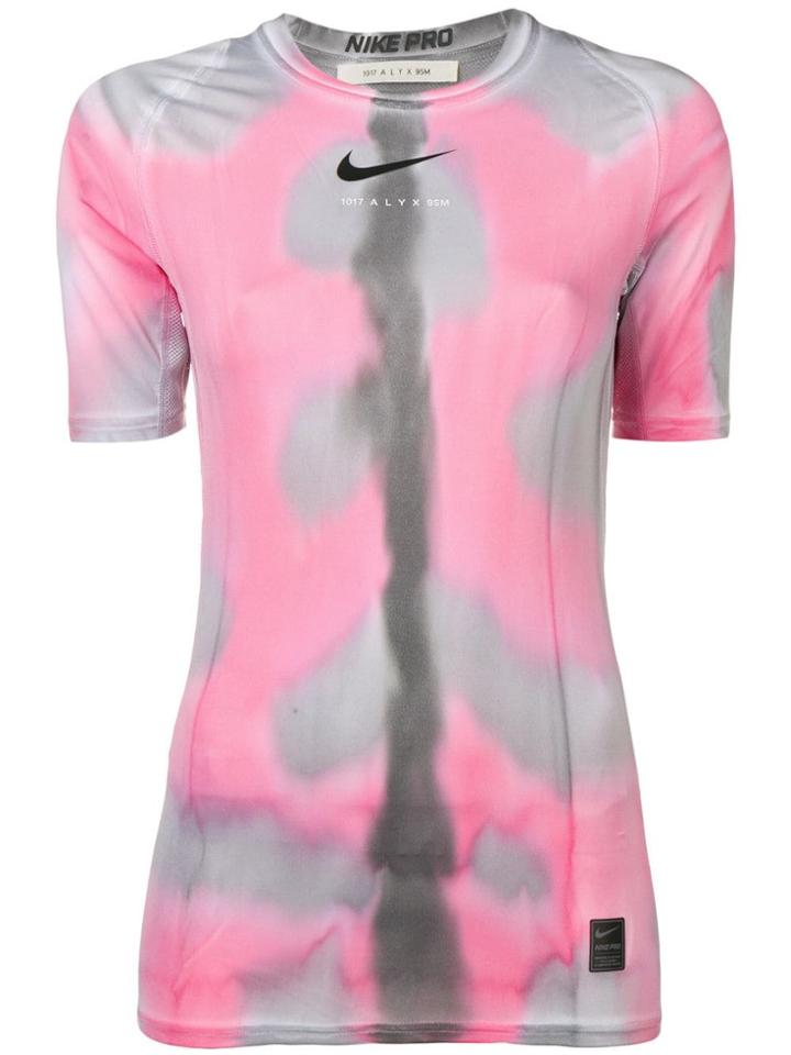 1017 Alyx 9sm X Nike Pro Pink Tie Dye Top