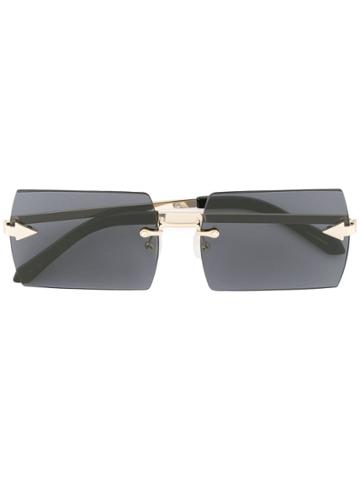 Karen Walker The Bird Sunglasses - Black