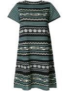 M Missoni Metallic Knit Mini Dress