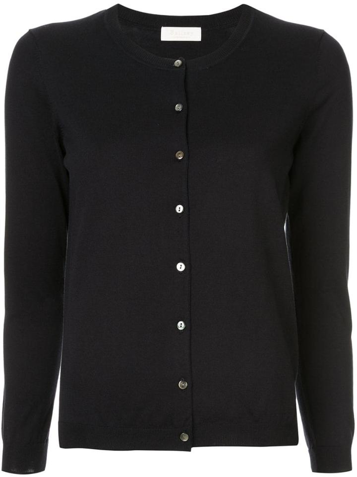 Ballsey Button Fastening Cardigan - Black