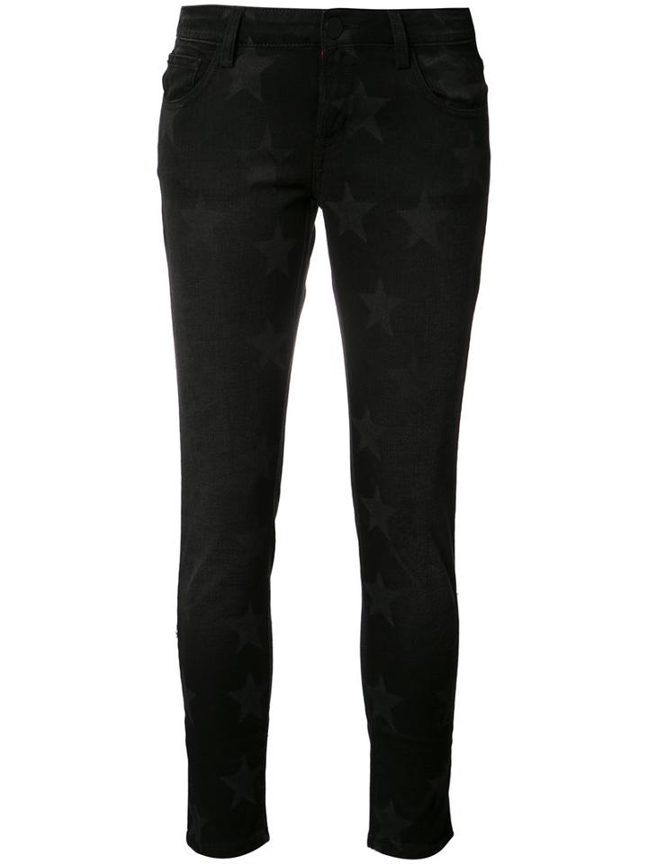 Etienne Marcel Faded Star Jeans, Women's, Size: 25, Black, Cotton/spandex/elastane