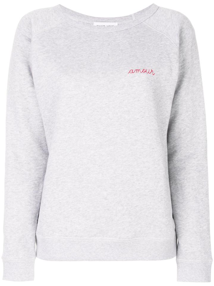 Maison Labiche Amour Sweatshirt - Grey