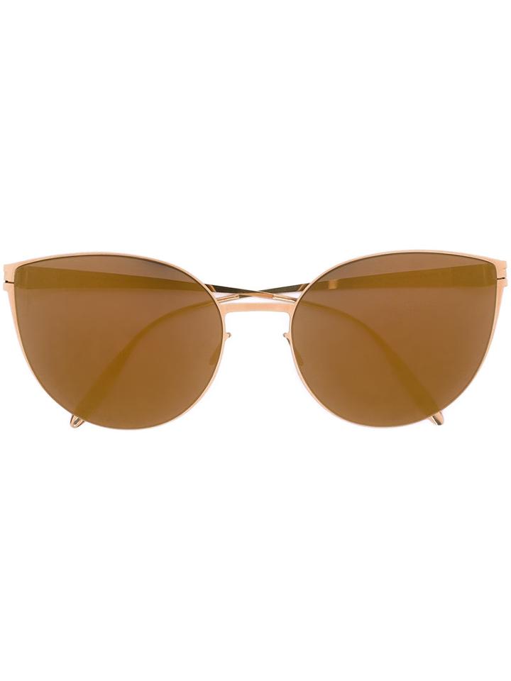 Mykita - Mykita X Bernhard Willhelm Collaboration Beverly Sunglasses - Women - Stainless Steel - One Size, Grey, Stainless Steel