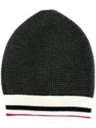 Moncler Gamme Bleu Striped Beanie