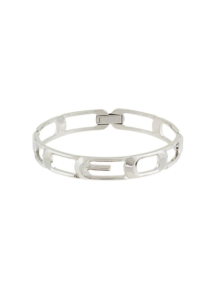 Alexander Wang Ceo Choker Necklace - Metallic