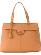 Myriam Schaefer Lord Tote, Women's, Brown, Calf Leather