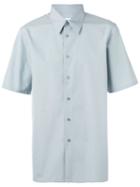 Jil Sander - Classic Short-sleeved Shirt - Men - Cotton - 39, Grey, Cotton