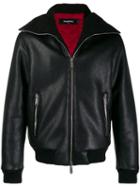 Dsquared2 Shearling Lined Jacket - Black