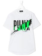 Dsquared2 Kids - Punk Print T-shirt - Kids - Cotton - 16 Yrs, White