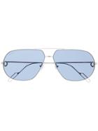 Cartier Aviator Shaped Sunglasses - Blue
