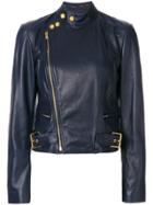 Polo Ralph Lauren Leather Motor Jacket - Blue