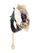 Sonia Rykiel Floral Appliqué Bracelet - Nude & Neutrals