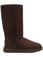 Ugg Australia Suede Mid-calf Boots - Brown