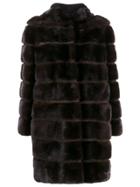 Simonetta Ravizza Convertible Hooded Coat - Black