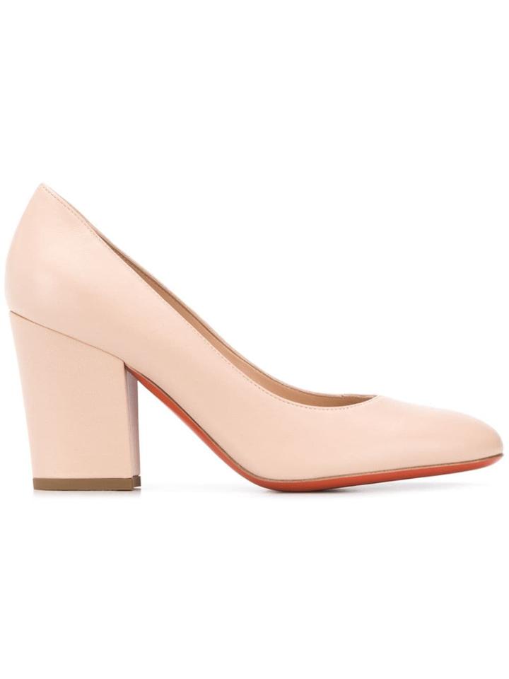 Baldinini Round Toe Pumps - Neutrals