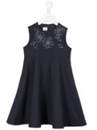 Familiar Floral Flared Dress, Girl's, Size: 10 Yrs, Black