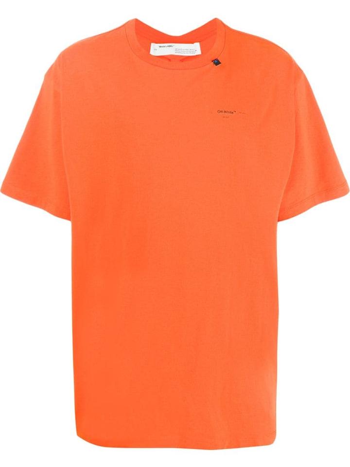 Off-white Abstract Arrows T-shirt - Orange