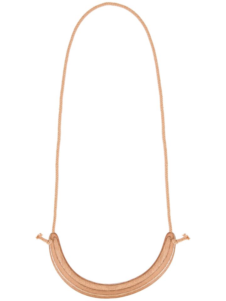 Nehera Wood Necklace - Brown