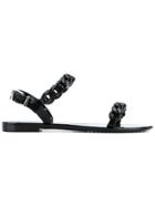 Givenchy Chain Strap Sandals - Black