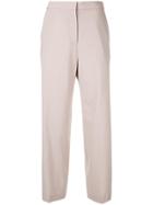 Des Prés Straight Leg Chino Trousers - Brown