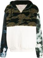 Buscemi Printed Fleece Hoodie - White