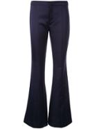 Borgo De Nor Jacqueline Flared Trousers - Blue