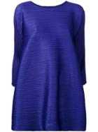 Pleats Please By Issey Miyake Textured Blouse - Blue
