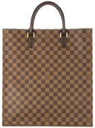 Louis Vuitton Vintage Damier Ebene Sac Plat Bag - Brown