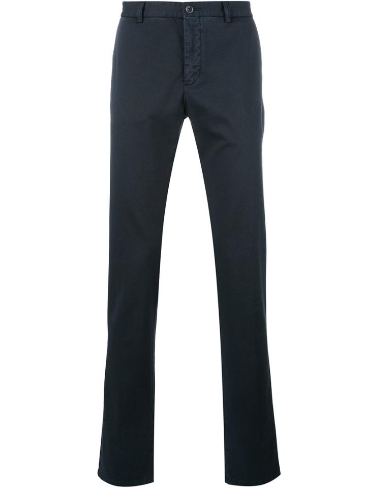 Etro - Classic Chinos - Men - Cotton/spandex/elastane - 46, Blue, Cotton/spandex/elastane