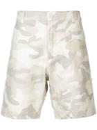 Osklen Camouflage Print Shorts - Nude & Neutrals