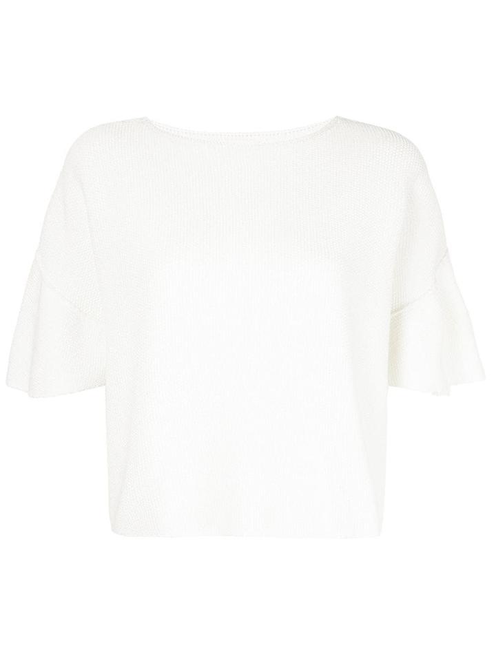 Ballsey Dropped Shoulder Top - White