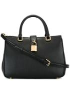 Dolce & Gabbana - Dolce Tote - Women - Calf Leather - One Size, Black, Calf Leather