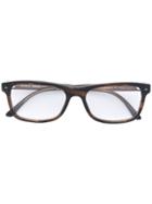 Giorgio Armani Square Shaped Glasses - Brown