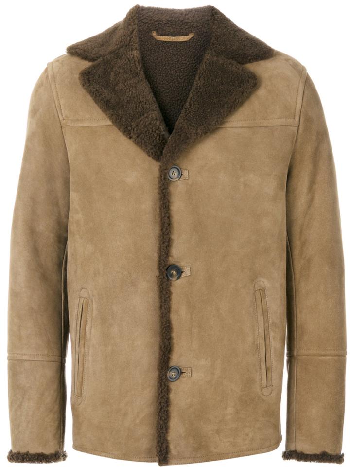 Desa 1972 Classic Fitted Coat - Brown