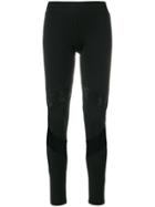 Philipp Plein Strass Embellished Leggings - Black