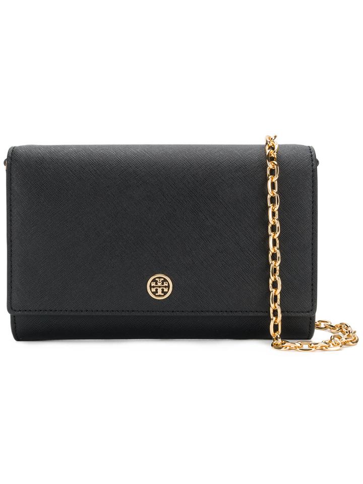 Tory Burch Chain Strap Mini Shoulder Bag - Black